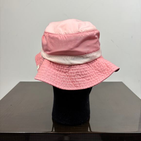 Beams Mini Bucket Hat Kid's Pink Strap Hat with Neck Cover - Picture 4 of 13